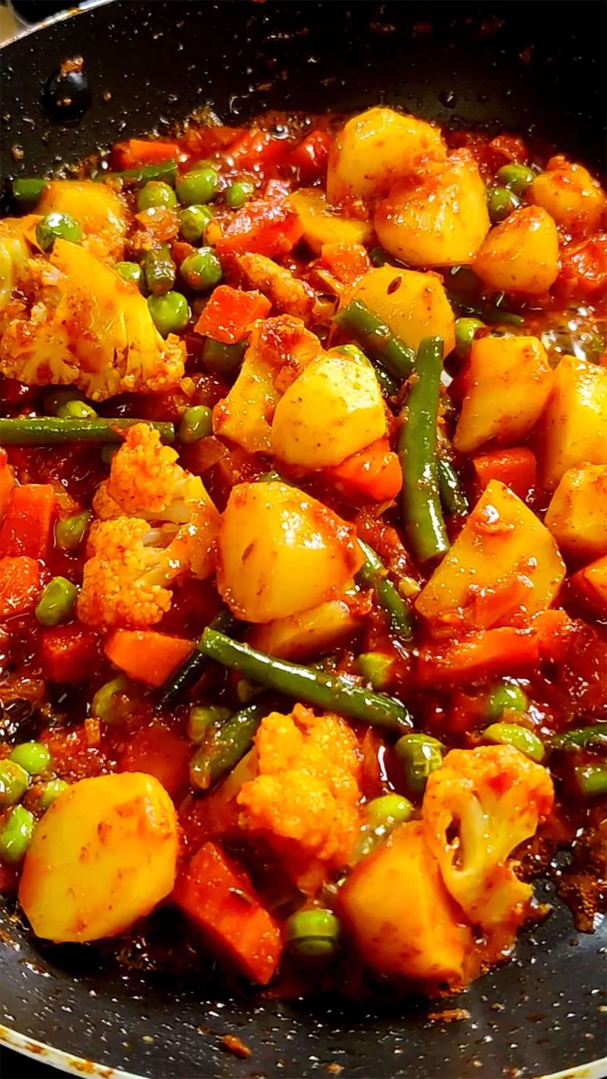 Mixed Vegetable pepper masala
